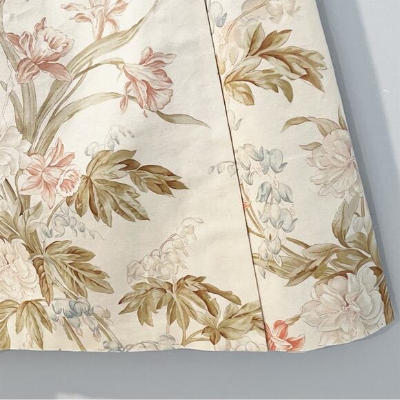 💗 3/$10 💗 Vintage 80’s/90’s Talbots Floral Wrap Skirt Size 10 EUC - Picture 7 of 14